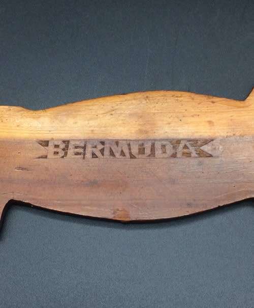 Rare Boer War POW Paperknife made in Bermuda in 1904 by n Bittereinder ( 32 cm )