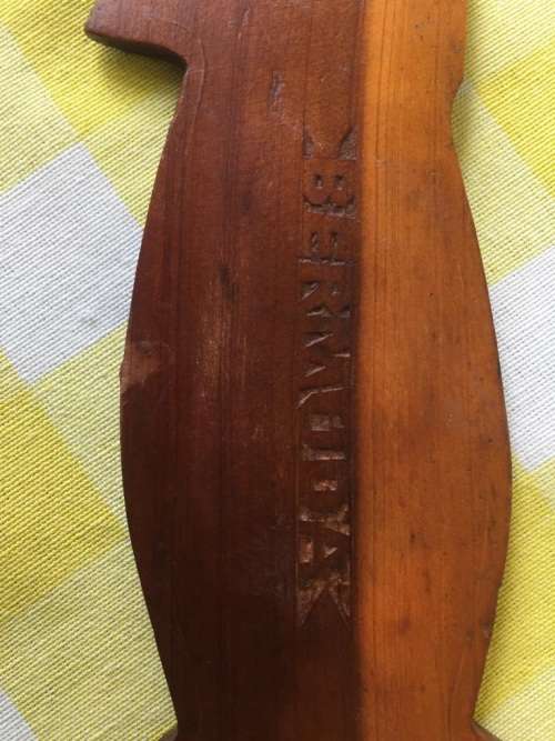 Rare Boer War POW Paperknife made in Bermuda in 1904 by n Bittereinder ( 32 cm )