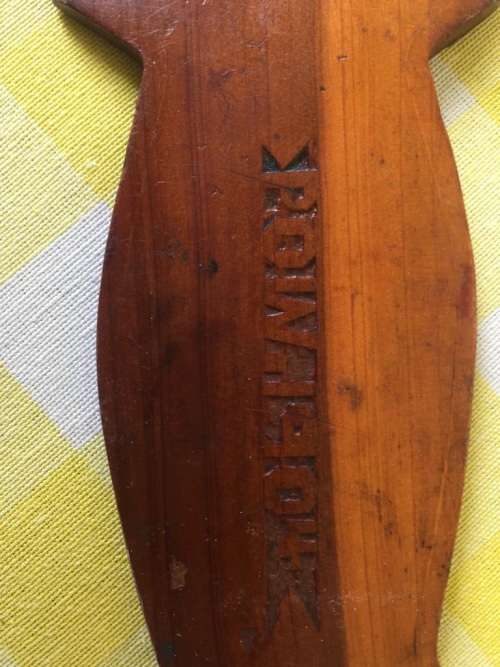 Rare Boer War POW Paperknife made in Bermuda in 1904 by n Bittereinder ( 32 cm )