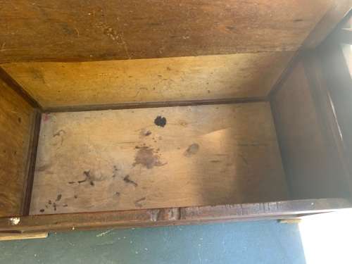 Teak Hallstand/Bench in original condition ( 196 x 112 x 40 cm )