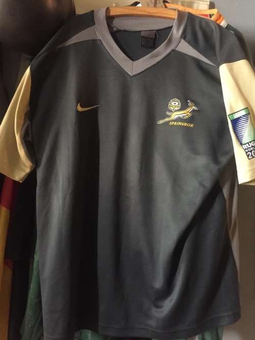 Springbok Rugby Training Jersey Worldcup 2003 , Thinus Delport
