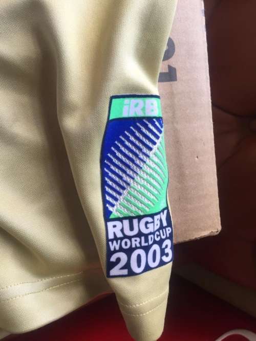 Springbok Rugby Training Jersey Worldcup 2003 , Thinus Delport