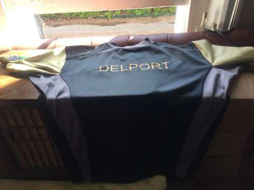 Springbok Rugby Training Jersey Worldcup 2003 , Thinus Delport
