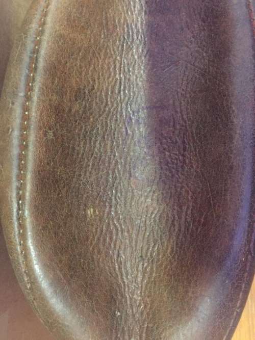 Vintage Super Springbok Leather Rugby Balll