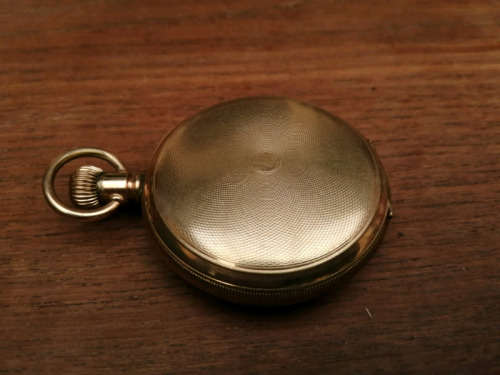 VINTAGE GOLD PLATED ELGIN POCKET WATCH