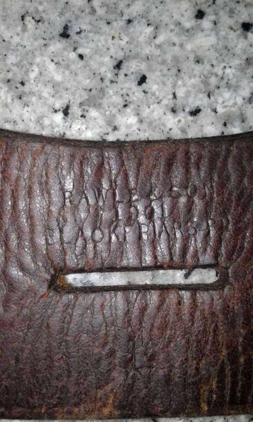 BOER WAR: SET OF LEATHER POMMEL BAGS , SOUTH AFRICAN CONSTABULARY CIRCA 1901