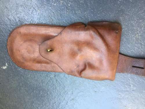 BOER WAR: SET OF LEATHER POMMEL BAGS , SOUTH AFRICAN CONSTABULARY CIRCA 1901