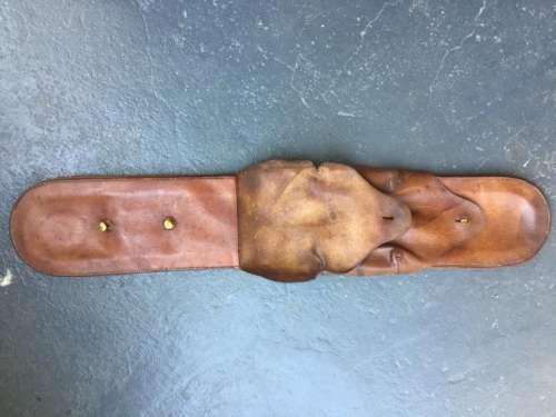 BOER WAR: SET OF LEATHER POMMEL BAGS , SOUTH AFRICAN CONSTABULARY CIRCA 1901