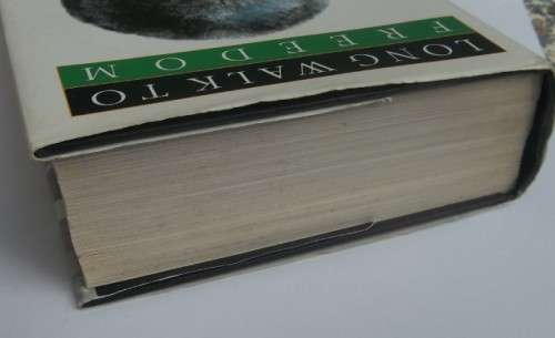 Nelson Mandela Handsigned The Long Walk to Freedom with authentication