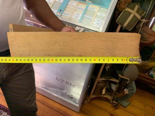 BEAUTIFUL OAK ROLLDOOR FILING CABINET IN GOOD CONDITION