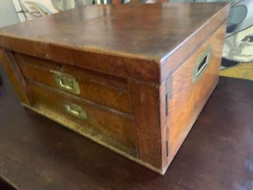 CANTEEN OF CUTLERY IN BEAUTIFUL OAK CABINET (119 Pieces )