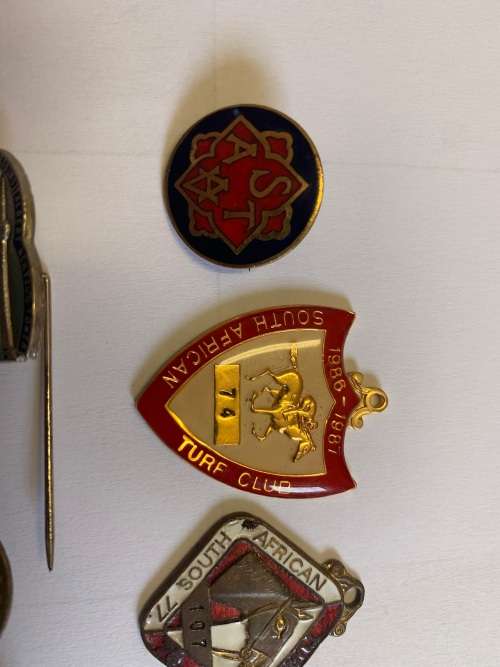 COLLECTION OF MIXED PINS AND BADGES