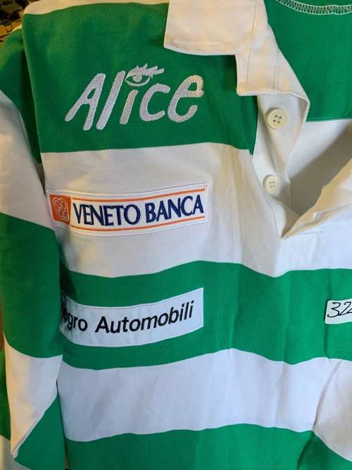 Rugby Jersey: Players Jersey Benetton Treviso in Italy no 9