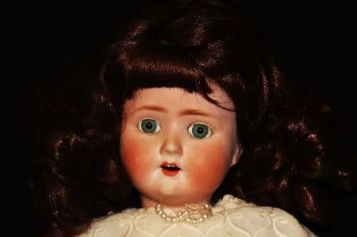 Vintage German Doll ( Schoenau & Hoffmeiser , 50 cm )