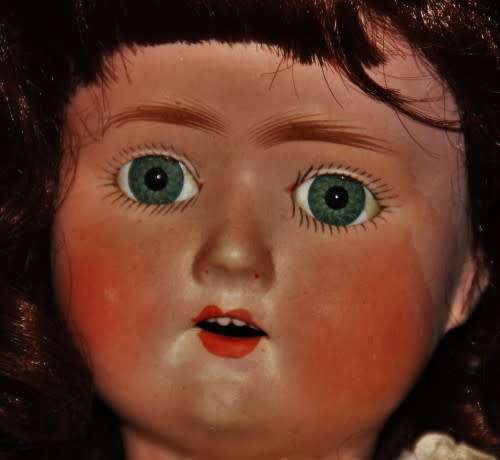 Vintage German Doll ( Schoenau & Hoffmeiser , 50 cm )