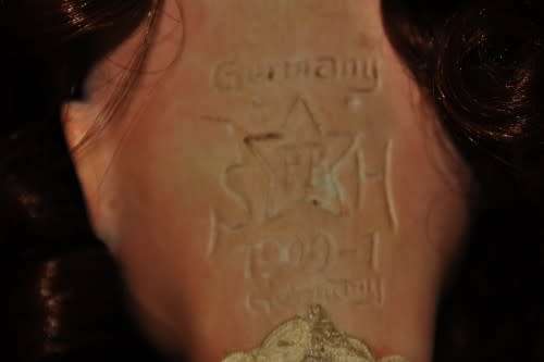 Vintage German Doll ( Schoenau & Hoffmeiser , 50 cm )