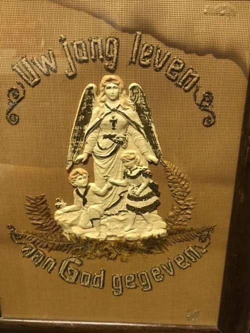 Vintage Religious Print ( 50 x 40 cm )