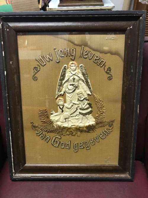 Vintage Religious Print ( 50 x 40 cm )