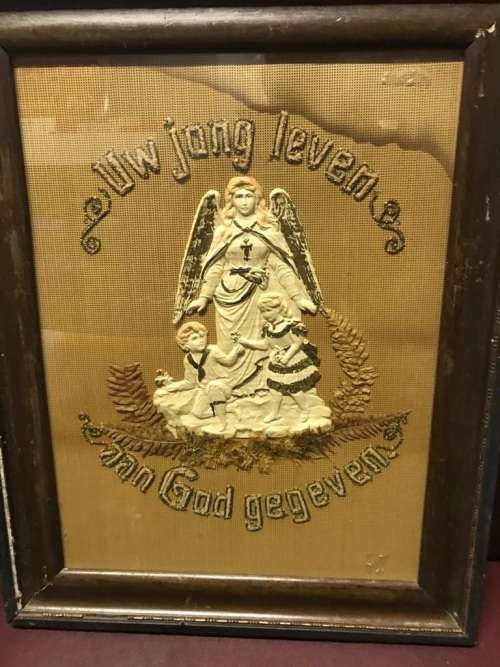 Vintage Religious Print ( 50 x 40 cm )