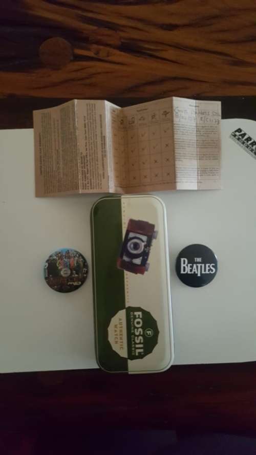 Beatles Watch  Limited Edition Fossil Watch , 1996 in original box and working