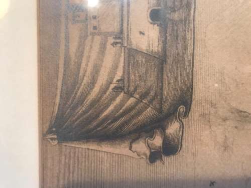 Rare Vintage Lithograph of Cape Town (63 x 48 cm )