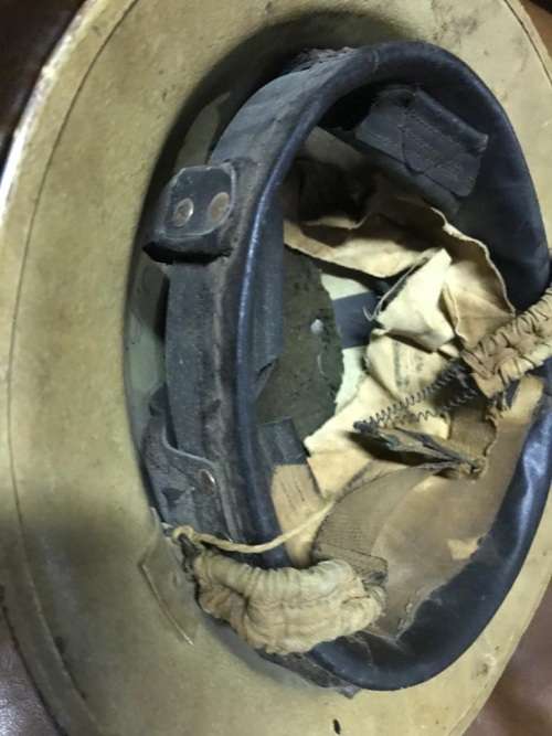 WW11 BRITISH BRODIE HELMET