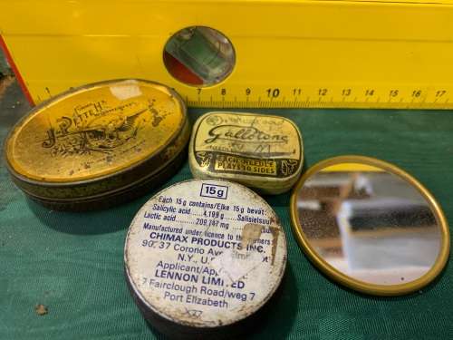 Collection of 4 Tins