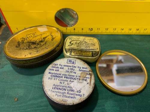 Collection of 4 Tins