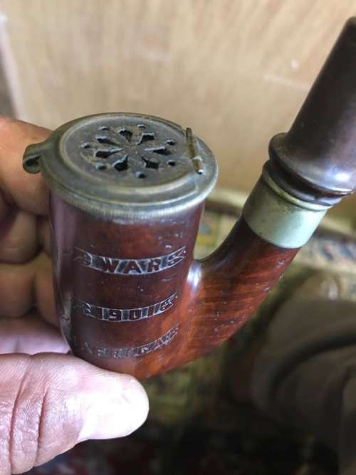 Boer War : POW Pipe Handcarved