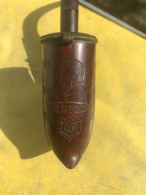 Boer War : POW Pipe Handcarved
