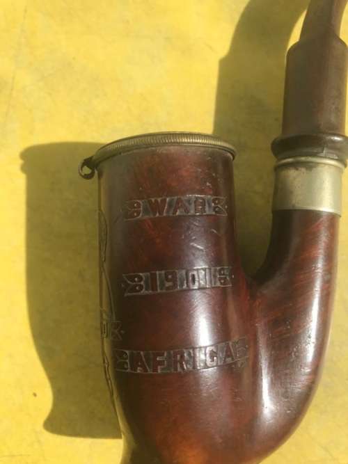 Boer War : POW Pipe Handcarved
