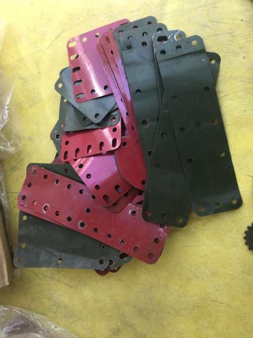 Vintage Meccano Building Pieces