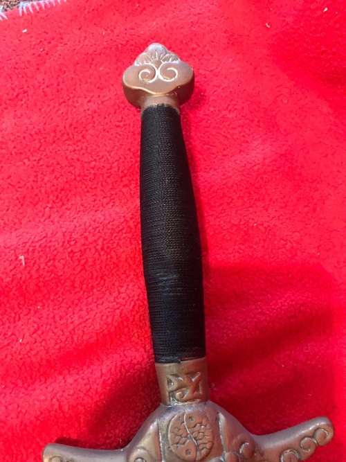 VINTAGE DISPLAY SWORD WITH SCABBARD ( 103 cm )