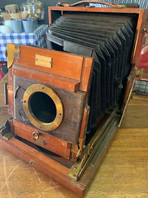 Vintage Sanderson Field  Camera circa 1910