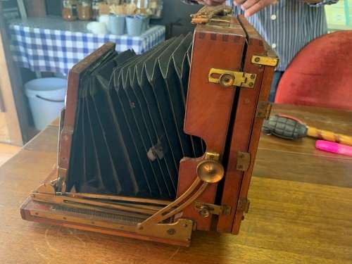 Vintage Sanderson Field  Camera circa 1910
