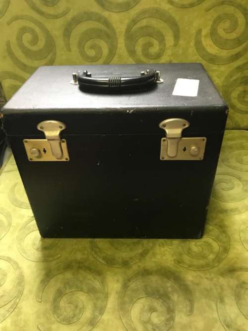 Rare Miniature Singer Machine Salesman Sample in original box ( Working )33 x 30 x 20 cm