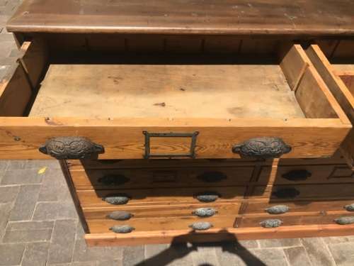 Original Oregan Printers Cabinet in good condition ( 128 x 100 x 40 cm )