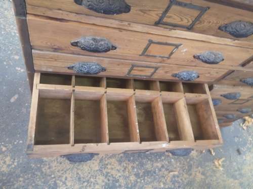 Original Oregan Printers Cabinet in good condition ( 128 x 100 x 40 cm )