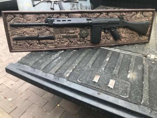 Militare Display Plaque : R1 ( 113 x 28 cm )