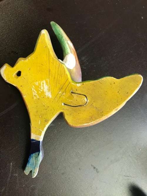 Pair of Flying Ducks ( 23 x 18, 16 x 13 cm )