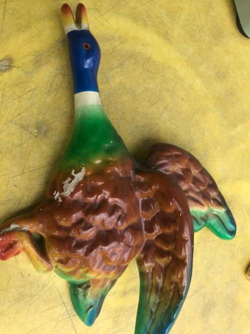 Pair of Flying Ducks ( 23 x 18, 16 x 13 cm )