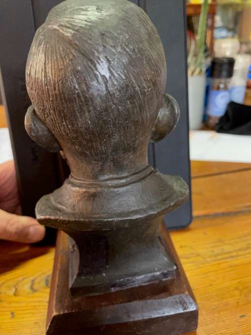 Boer War : Coert Steynberg Bust of Genl de Wet circa 1955 ( 22 cm high )