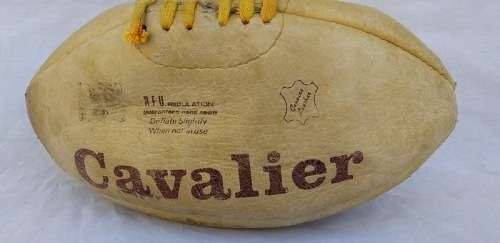 Rugby Ball: Genuine Leather Cavalier Ball