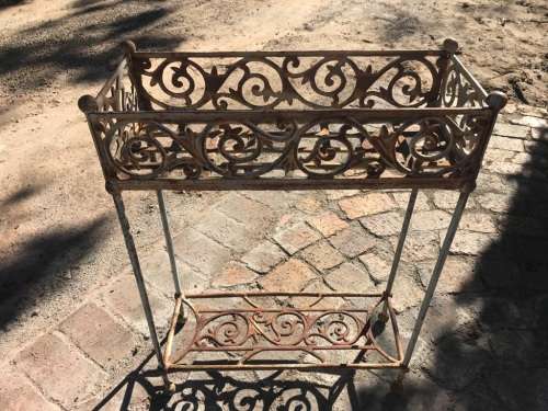 Very nice Cast Iron Plant Stand ( 52 x 21 x 71 cm )