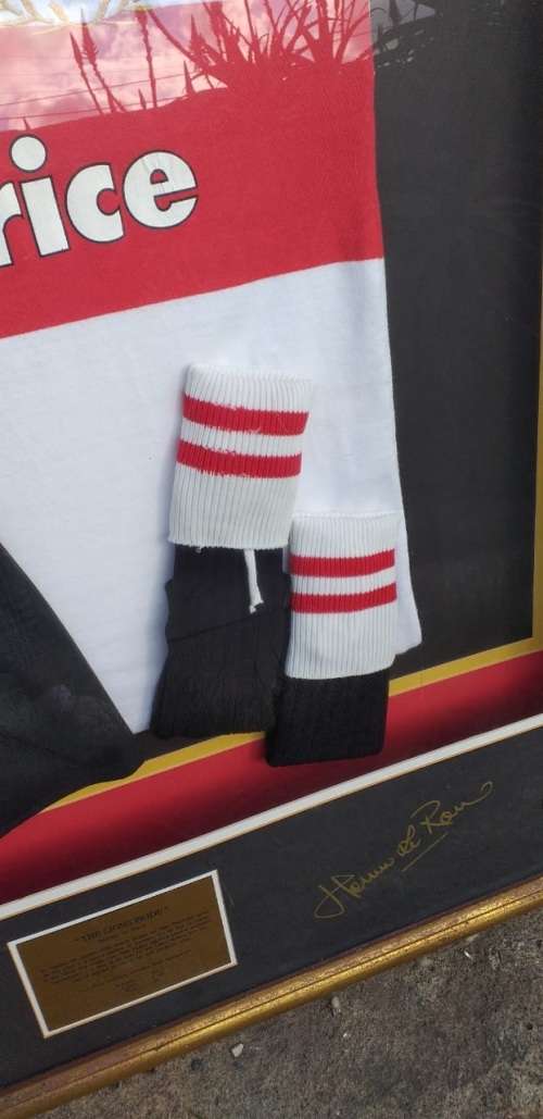 Rare Rugby Lions Match Jersey: Hennie le Roux 150 games