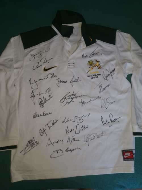 Rugby Jersey: Springbok Matchjersey SA vs Ireland no 22