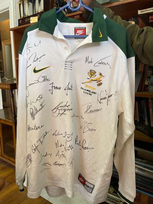 Rugby Jersey: Springbok Matchjersey SA vs Ireland no 22