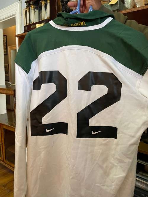 Rugby Jersey: Springbok Matchjersey SA vs Ireland no 22