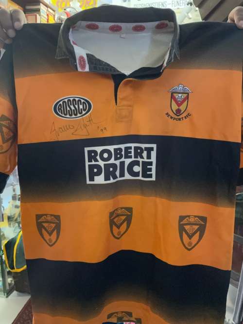 Rugby Match Jersey : Newport no 10