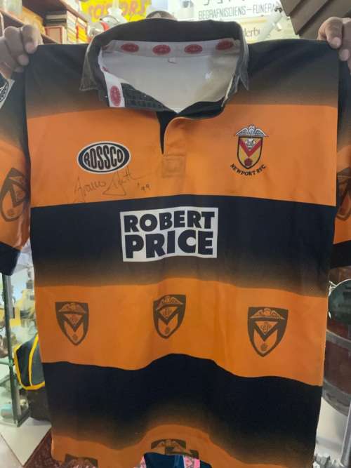 Rugby Match Jersey : Newport no 10